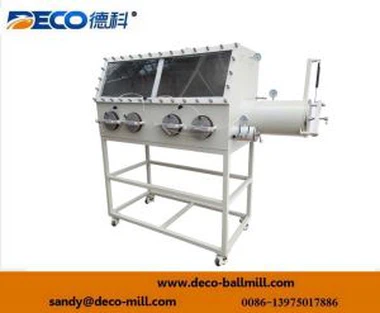 封印されたグローブボックスラボ機器